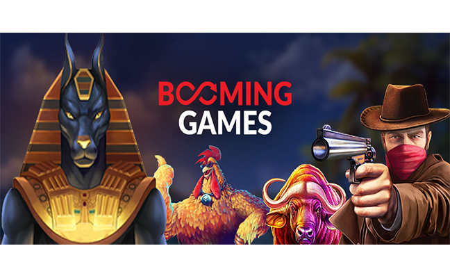 Gambar gameplay slot online Gold Vein dari BOOMING GAMES, menampilkan fitur bonus dan simbol kemenangan