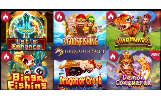 Logo DRAGOON SOFT, provider slot online terkemuka