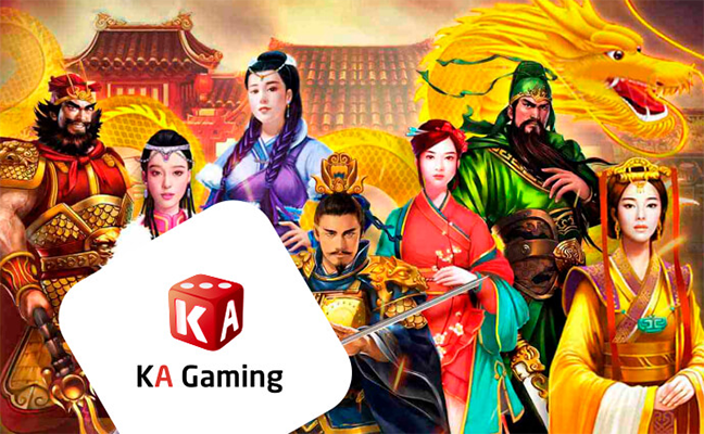 Logo KA GAMING, provider slot online gacor.