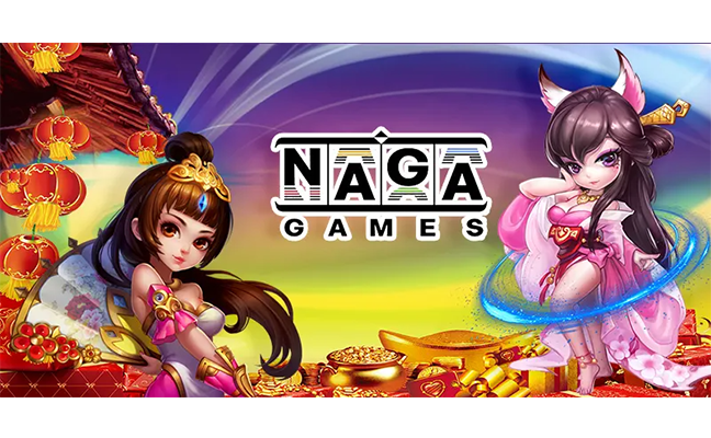 Logo NAGA GAMES, pintu masuk ke dunia slot yang penuh kejutan dan kegembiraan!