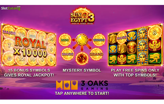 Slot Seru 3 OAKS! Sun of Egypt dan Black Wolf beraksi, siap sajikan kegembiraan dan jackpot gacor. Main Slot Gacor 3 OAKS, raih kemenangan fantastis!