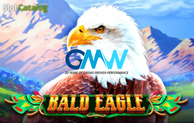 Rajawali botak berjaya di langit slot GMW, simbol kemenangan di game 'Bald Eagle', mencerminkan strategi menang slot GMW.