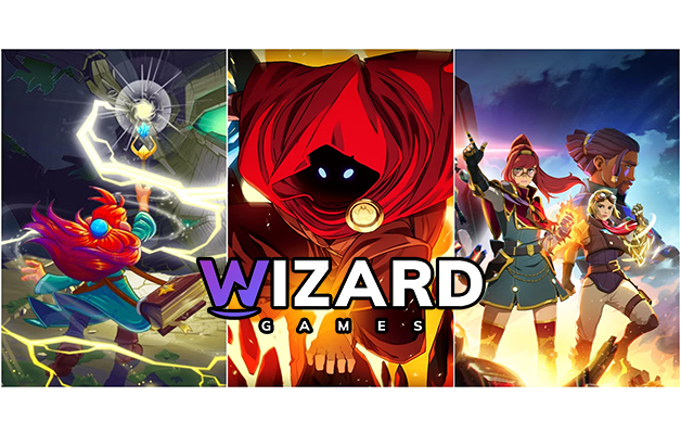 Penyihir WIZARD GAMES sedang menyihir reel slot, membawa petualangan epik dan kemenangan legendaris ke dunia game slot ajaib.