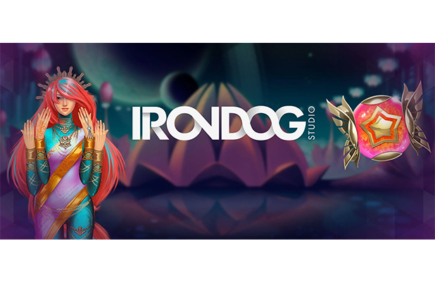 Logo IRON DOG STUDIO yang berkilauan, menandakan inovasi dan kreativitas dalam permainan slot online, simbol dari pengalaman pengguna yang unik dan seru di dunia kasino online.