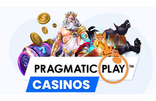 Logo PRAGMATIC PLAY bersinar menjanjikan keberuntungan pada slot gacor hari ini, simbol kemenangan dan strategi bijak pemain slot online.