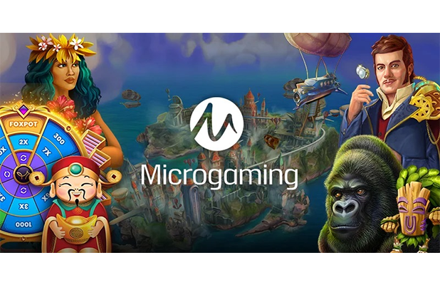 Tampilan dinamis mesin slot Microgaming, bersinar dengan kegembiraan di RajaSlot, melambangkan pilihan teratas hari ini.